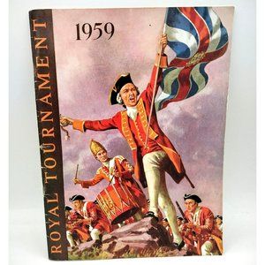 Royal Tournament 1959 Official Programme Book Vintage Military Display Earls Ct